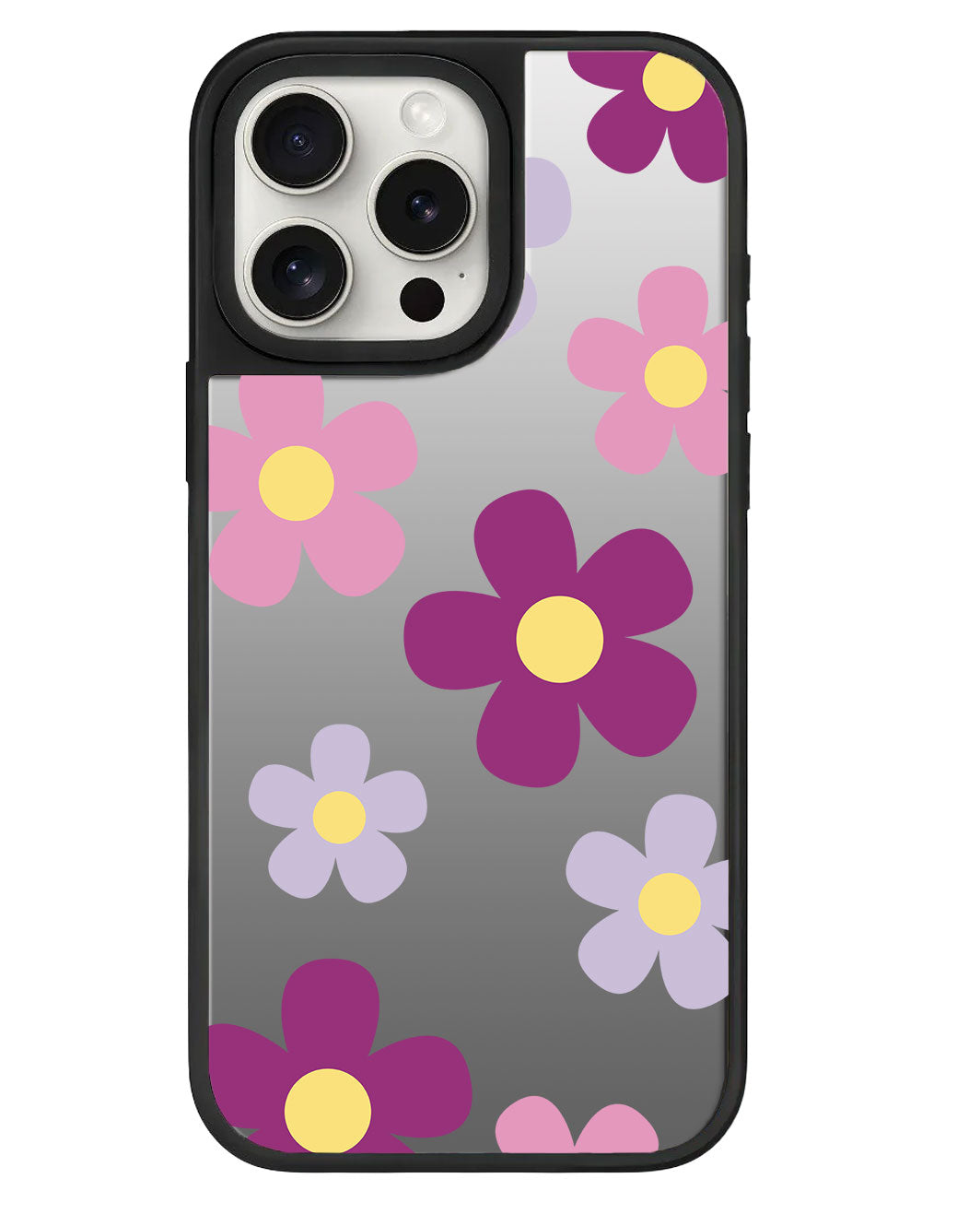 iPhone Mirror Grip Case - Daisy Paradise