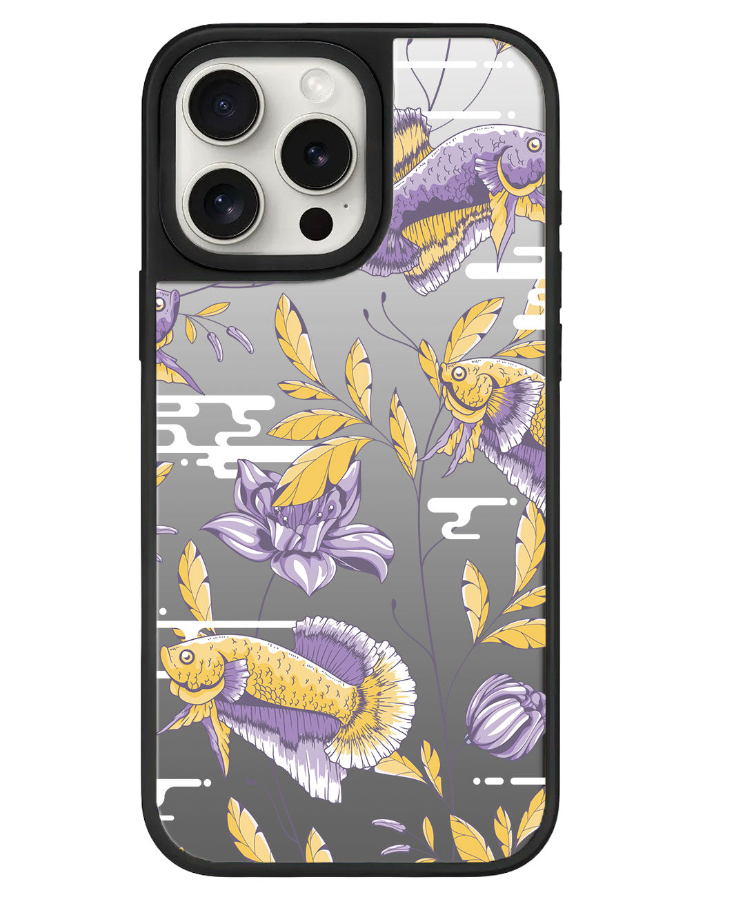 iPhone Mirror Grip - Fish & Floral 5.0