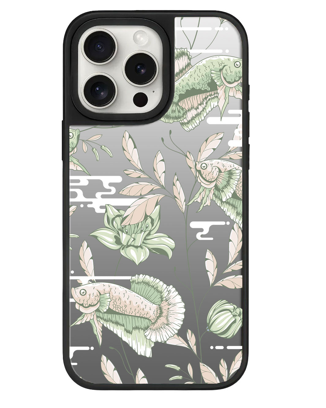 iPhone Mirror Grip - Fish & Floral 6.0