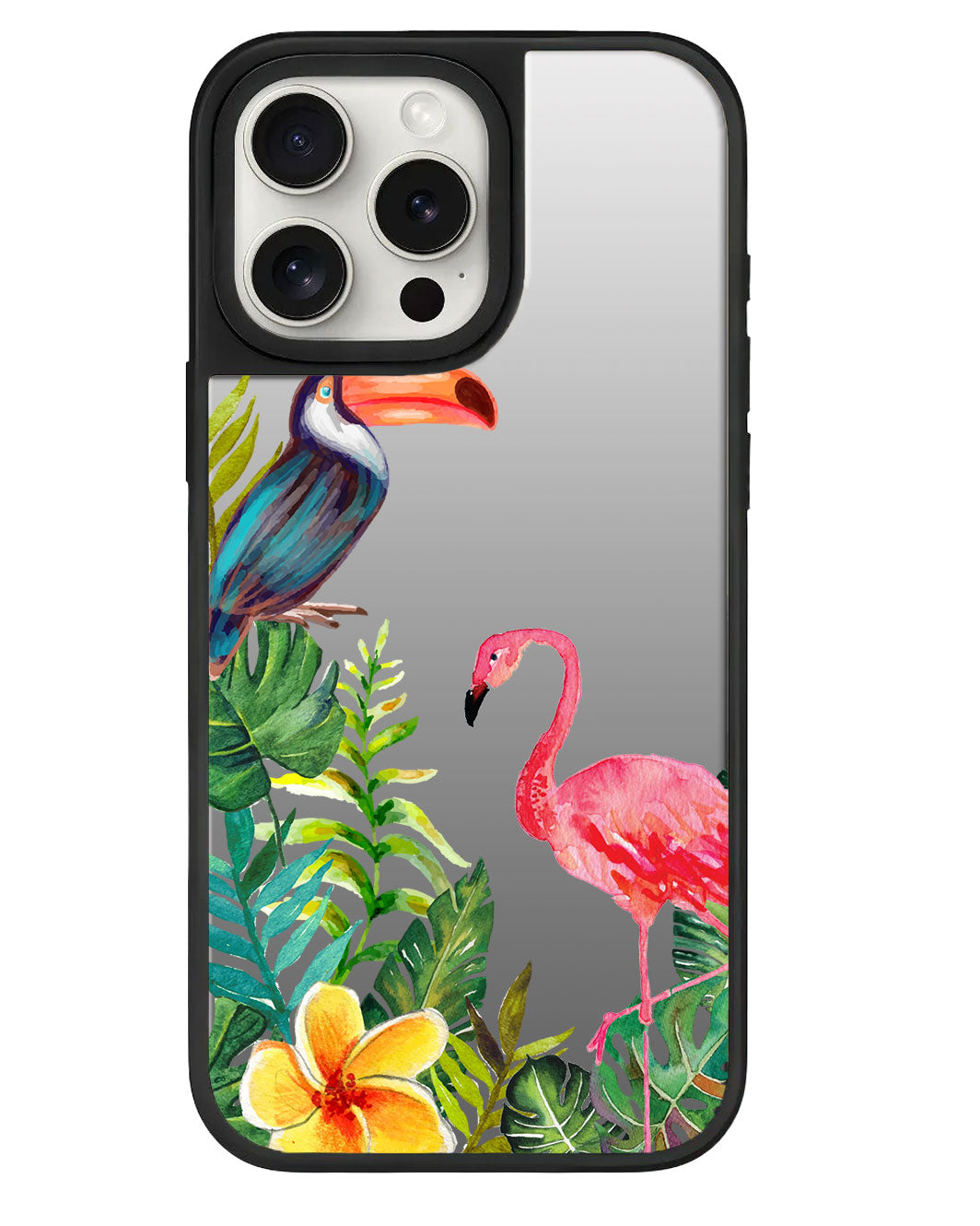 iPhone Mirror Grip Case - Tropical