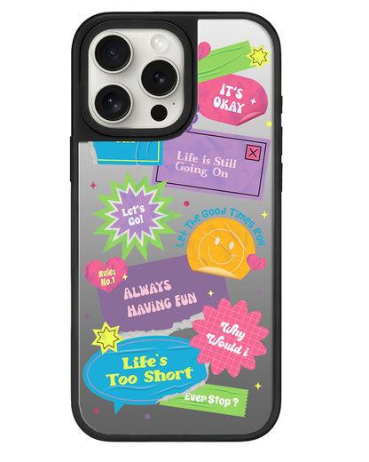 iPhone Mirror Grip - Life's Too Short