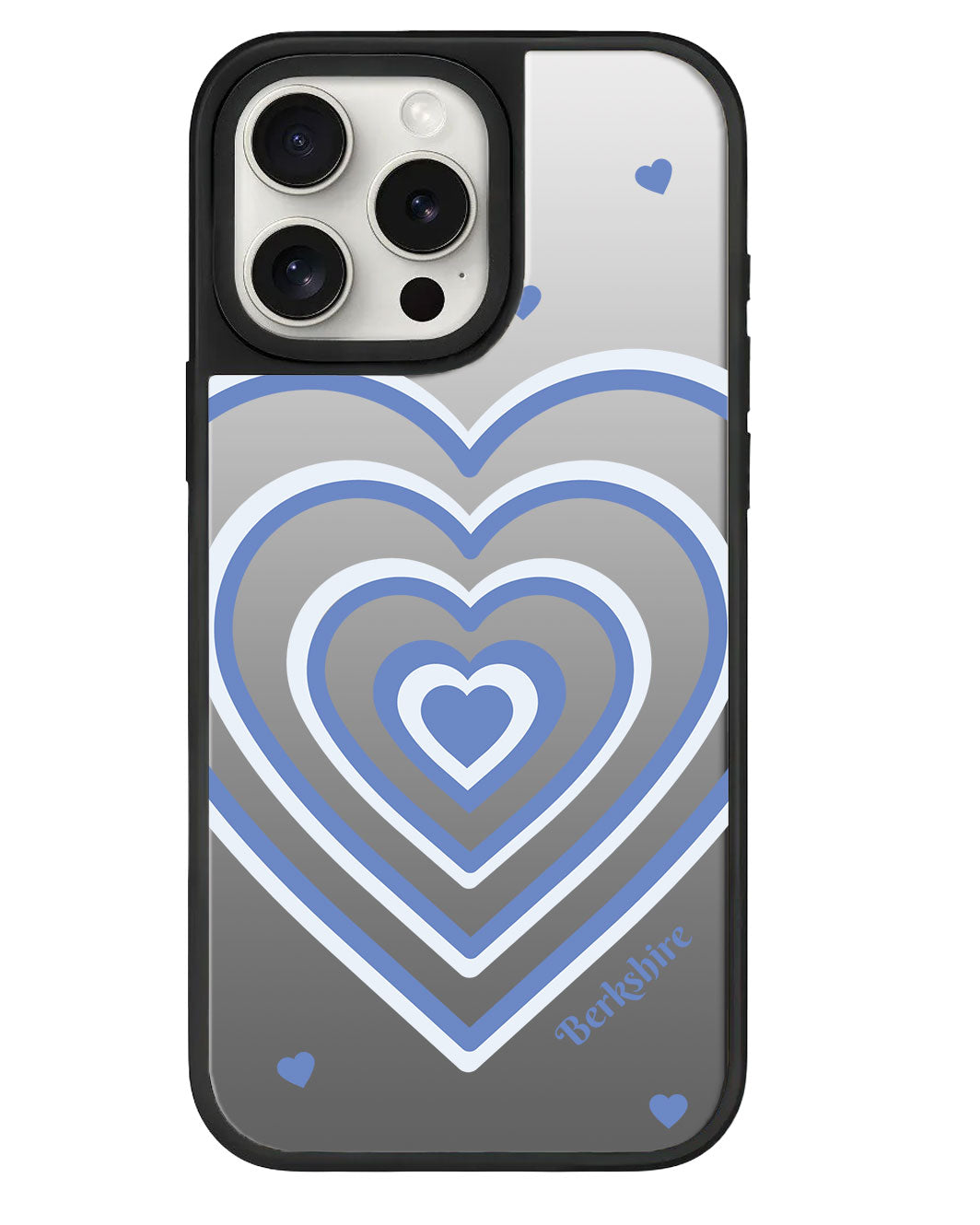 iPhone Mirror Grip Case -  Love Mirror Blue