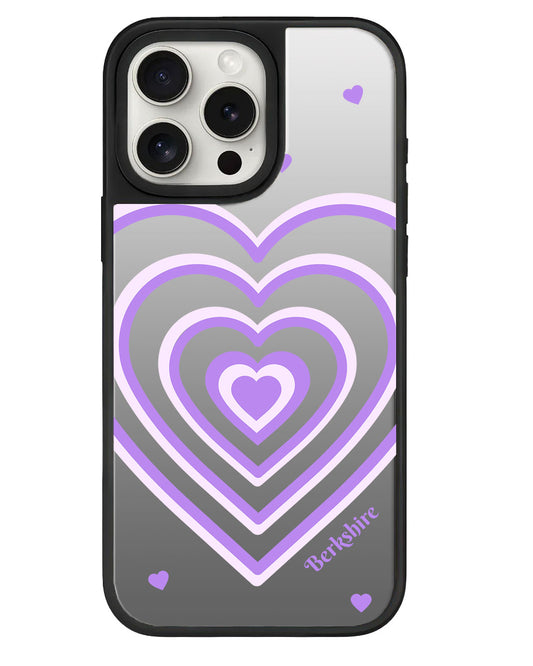 iPhone Mirror Grip Case -  Love Mirror Violet