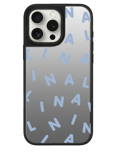 iPhone Mirror Grip - CUSTOM MONOGRAM  2.0 Blue