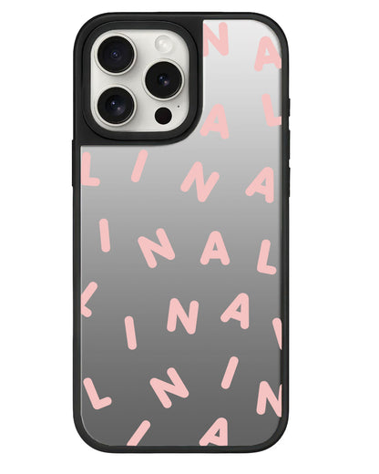 iPhone Mirror Grip - CUSTOM MONOGRAM  2.0 Rose Water