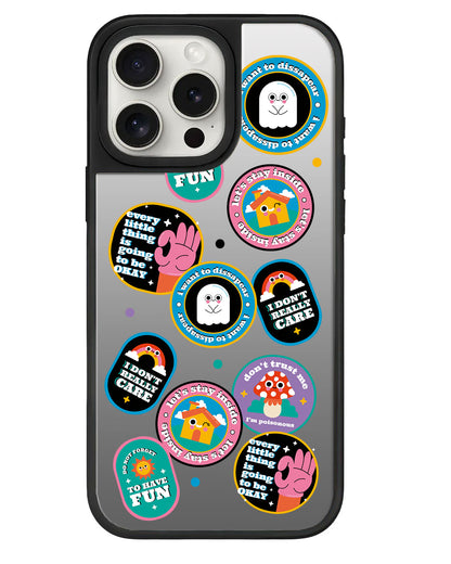 iPhone Mirror Grip - Monster Sticker Pack