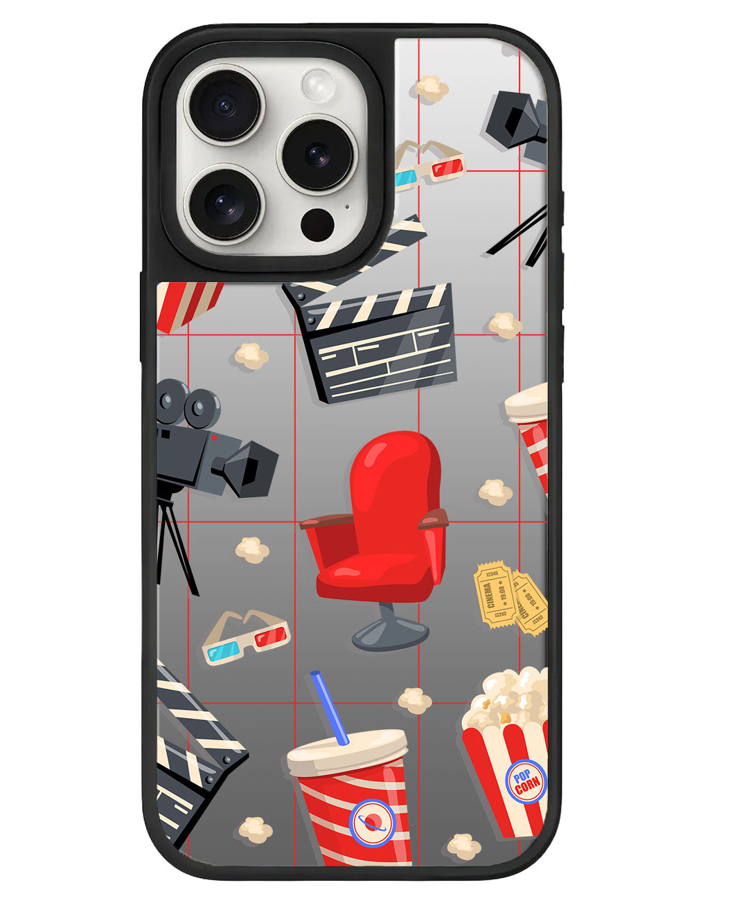 iPhone Mirror Grip Case - Movienight