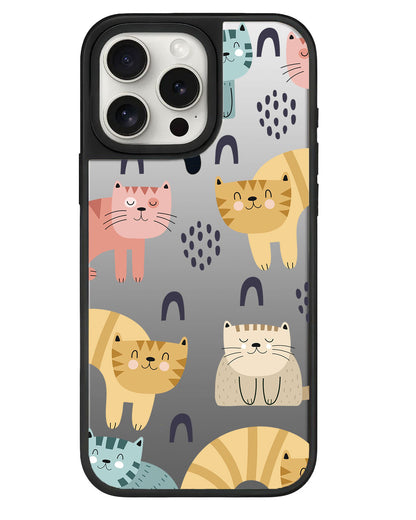iPhone Mirror Grip - Rainbow Meow 1.0