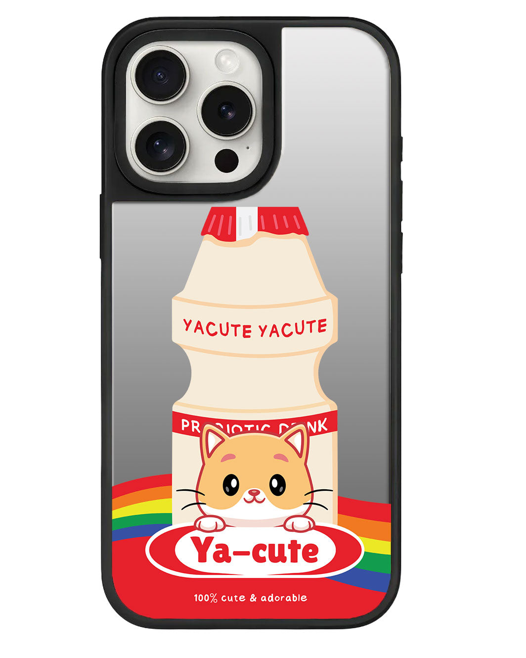 iPhone Mirror Grip Case - Yacute Cat