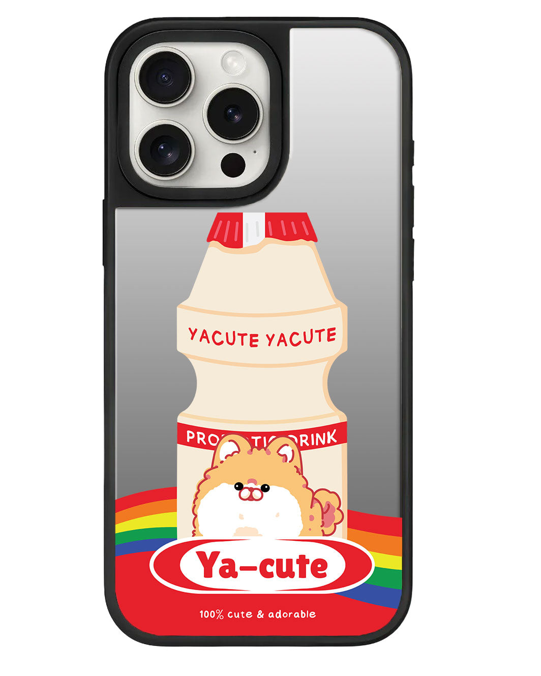 iPhone Mirror Grip Case - Yacute Dog