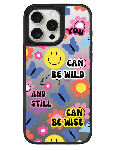 iPhone Mirror Grip - You Can Be Wild & Wise