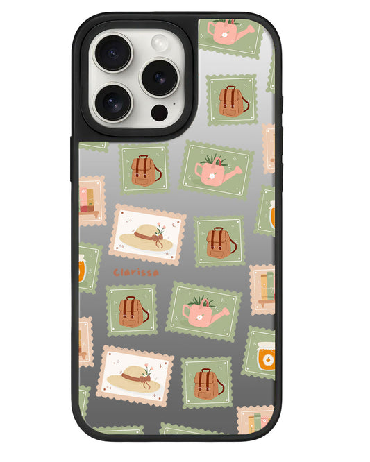 iPhone Mirror Grip - Cottagecore Stamps