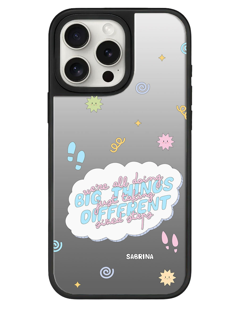 iPhone Mirror Grip - Different Steps