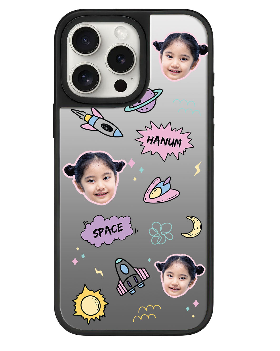 iPhone Mirror Grip - Face Grid Space