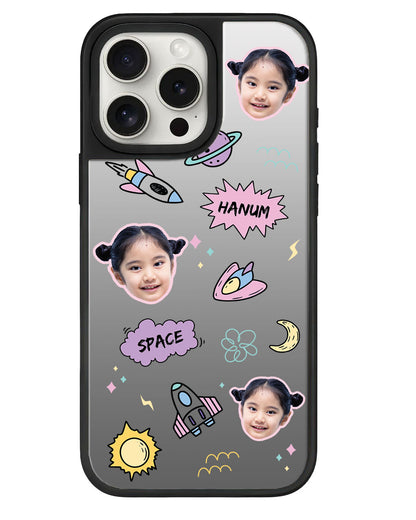 iPhone Mirror Grip - Face Grid Space