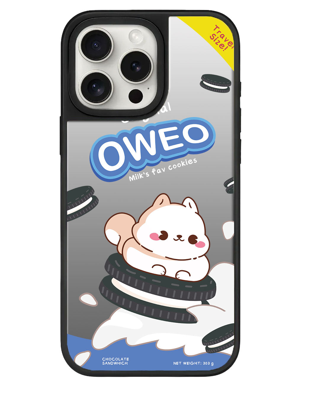 iPhone Mirror Grip Case - Oweo Dog