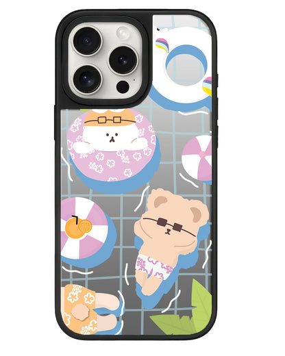 iPhone Mirror Grip - Pool Party Pink