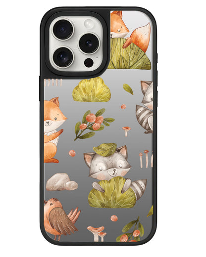 iPhone Mirror Grip - Racoon & Friends