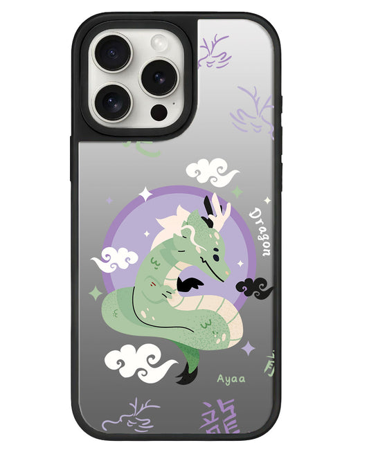 iPhone Mirror Grip Case -  Dragon (Chinese Zodiac / Shio)