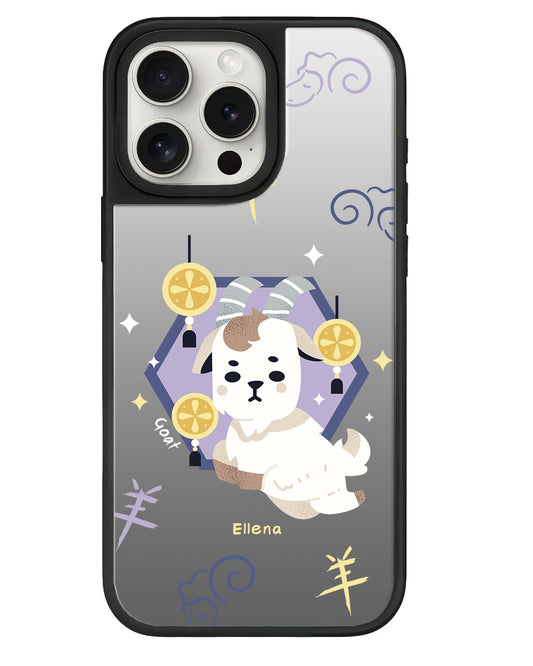 iPhone Mirror Grip Case -  Goat (Chinese Zodiac / Shio)