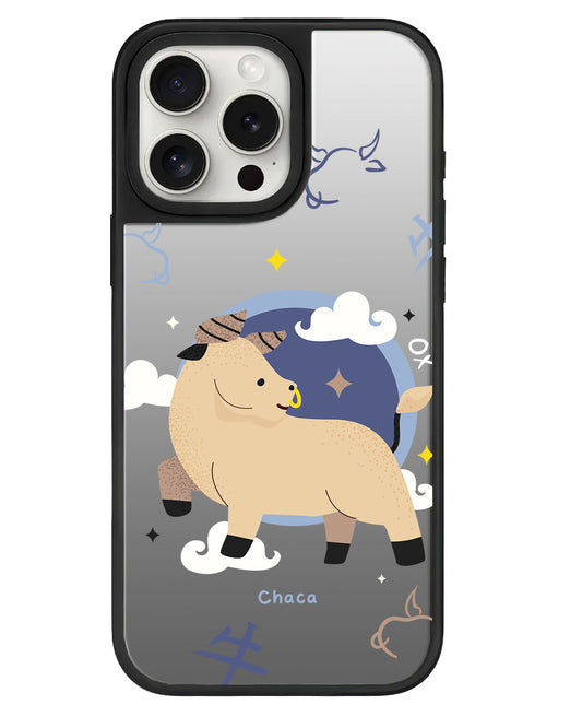 iPhone Mirror Grip Case -  Ox (Chinese Zodiac / Shio)