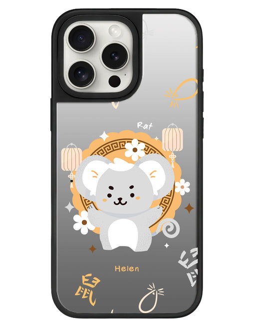 iPhone Mirror Grip Case -  Rat (Chinese Zodiac / Shio)