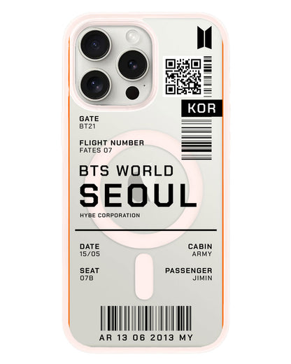 iPhone Rearguard Hybrid - BTS World Ticket