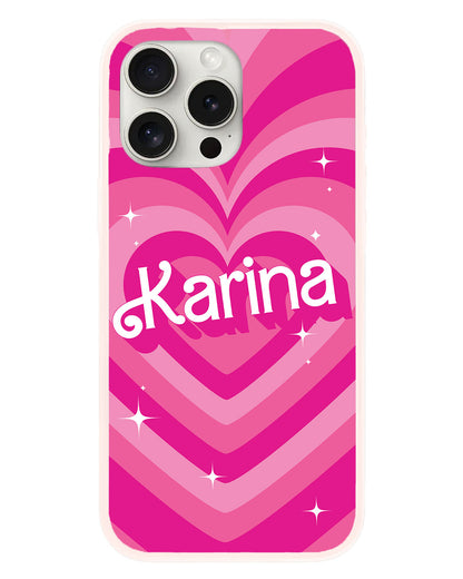 iPhone Rearguard Hybrid - Barbie Love Pattern
