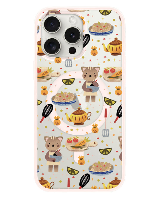 iPhone Rearguard Hybrid - Cooking Cat