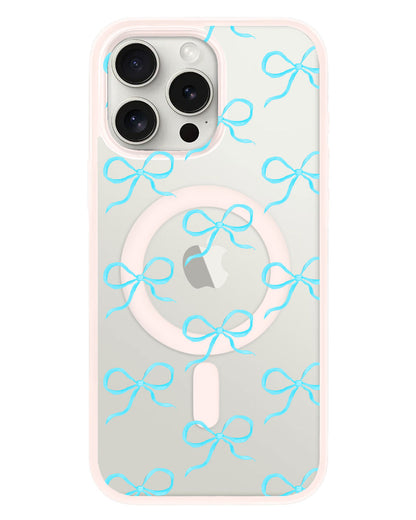 iPhone Rearguard Hybrid - Coquette Blue Bow