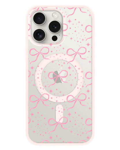 iPhone Rearguard Hybrid - Coquette Glittery Bow