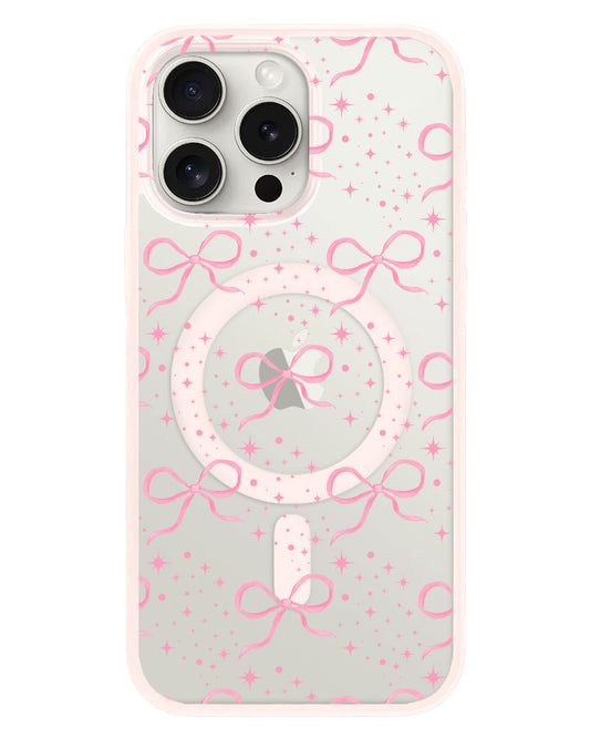 iPhone Rearguard Hybrid - Coquette Glittery Bow