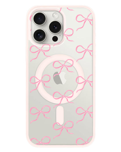 iPhone Rearguard Hybrid - Coquette Pink Bow