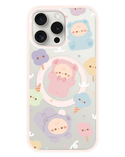 iPhone Rearguard Hybrid - Cotton Teddy