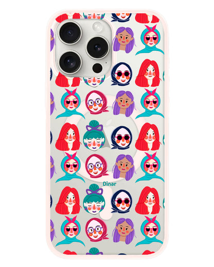 iPhone Rearguard Hybrid - Cute Sweety Faces