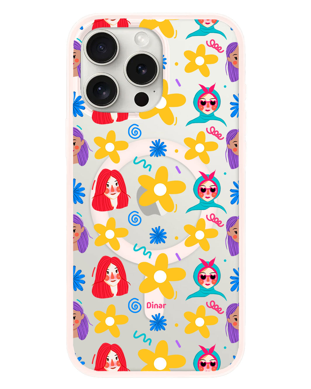 iPhone Rearguard Hybrid - Daisy Faces