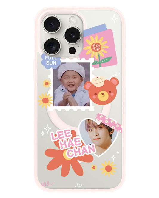 iPhone Rearguard Hybrid - Face Grid Sunflower