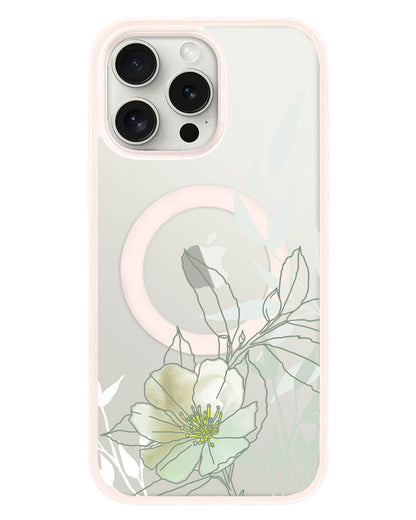 iPhone Rearguard Hybrid - Greenmint Lily
