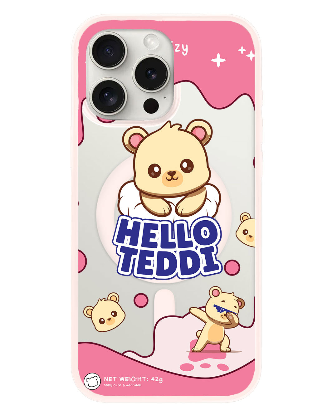 iPhone Rearguard Hybrid - Hello Teddy 2.0