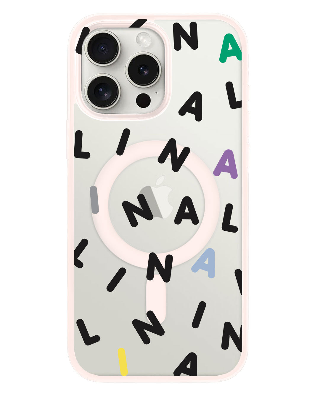 iPhone Rearguard Hybrid - CUSTOM MONOGRAM 2.0 Black