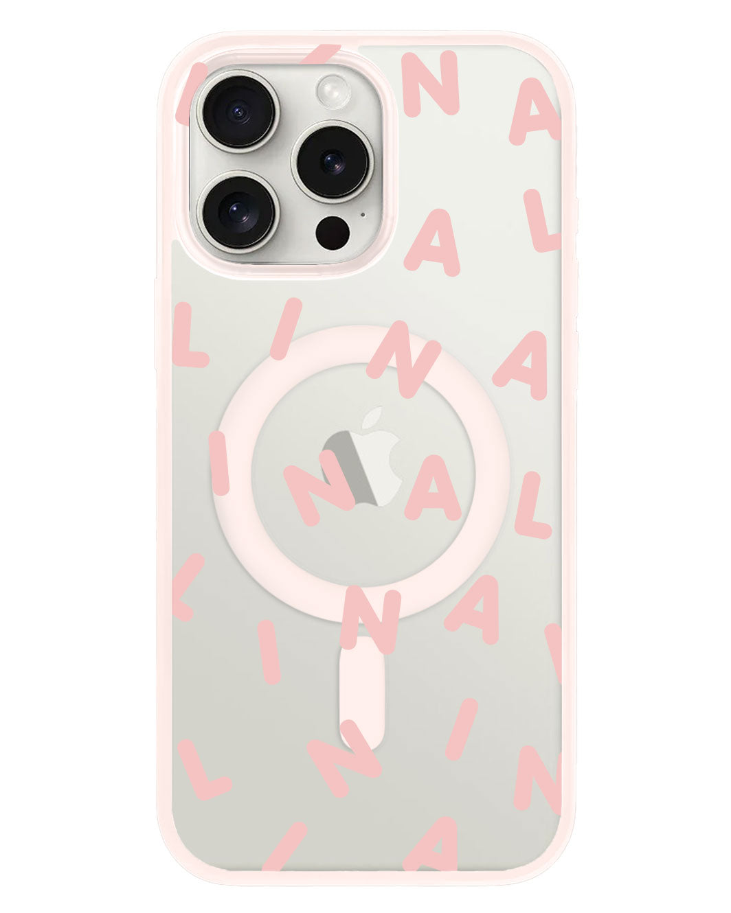 iPhone Rearguard Hybrid - CUSTOM Monogram 2.0 Rosewater