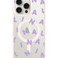 iPhone Rearguard Hybrid - CUSTOM Monogram 2.0 Lilac