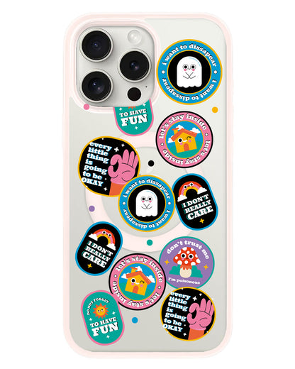 iPhone Rearguard Hybrid - Monster Sticker Pack