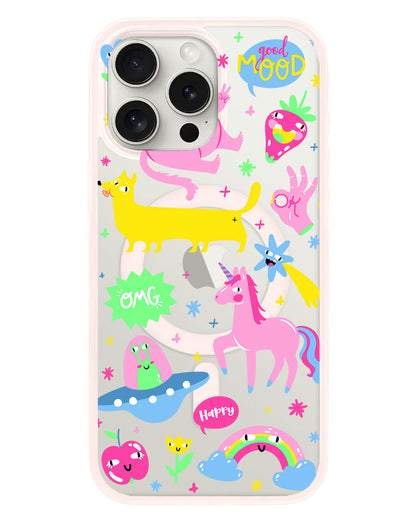 iPhone Rearguard Hybrid - Monster Say Good Mood