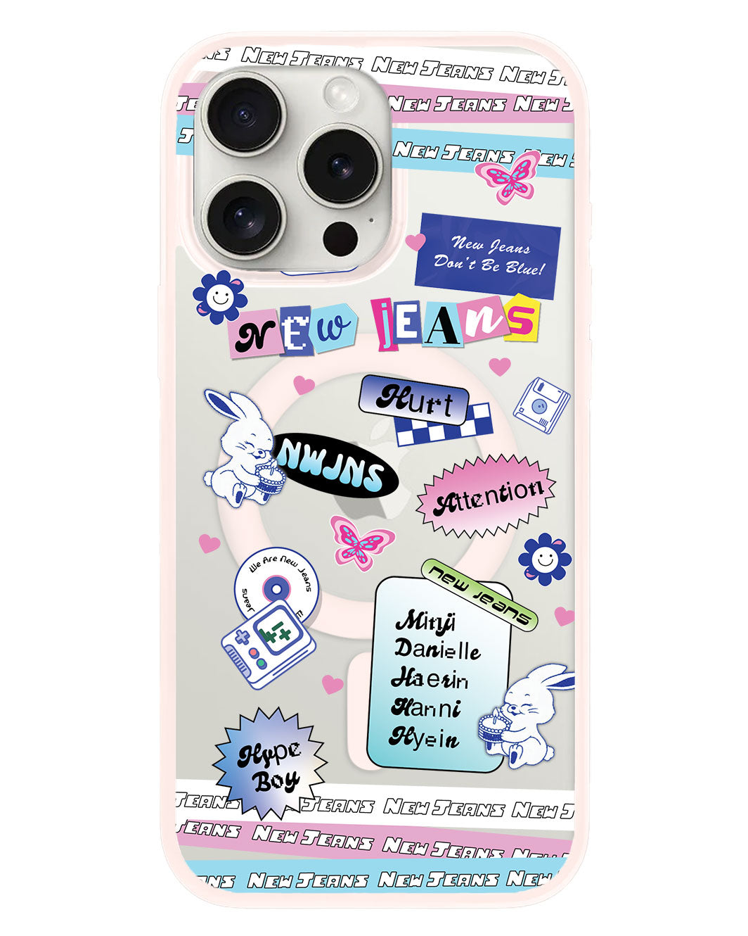 iPhone Rearguard Hybrid - NEW JEANS Sticker Pack