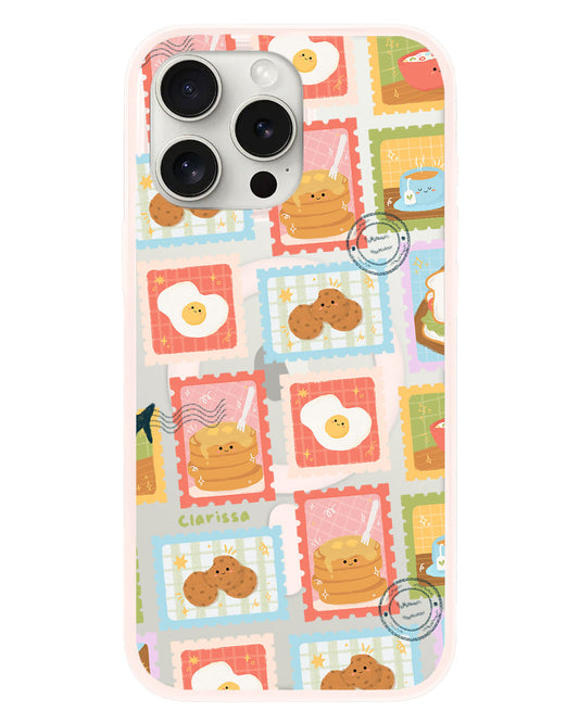 iPhone Rearguard Hybrid - Breakfast Menu Stamps