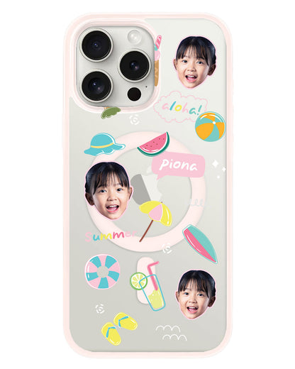 iPhone Rearguard Hybrid - Face Grid Summer
