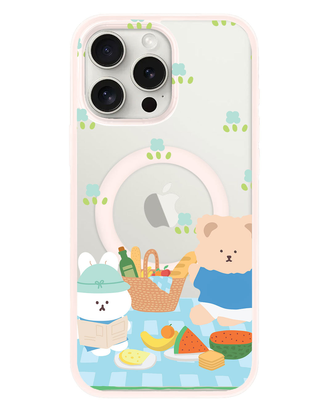 iPhone Rearguard Hybrid - Picnic Bear Blue