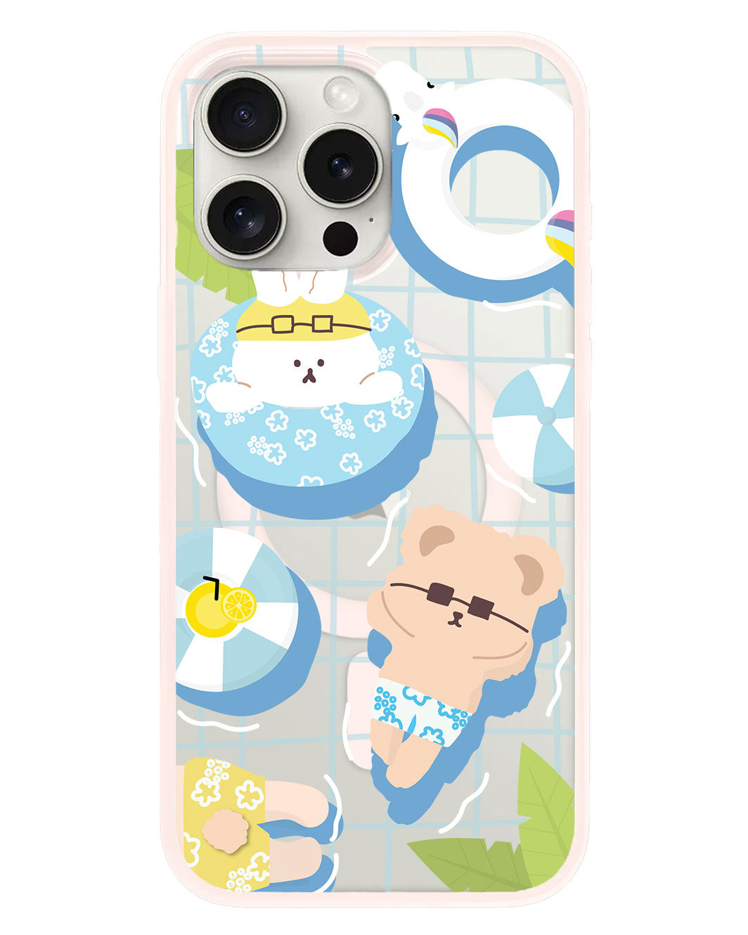 iPhone Rearguard Hybrid - Pool Party Blue