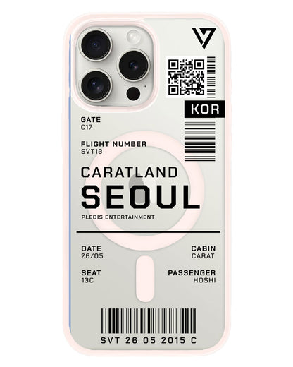 iPhone Rearguard Hybrid - Seventeen Caratland Ticket